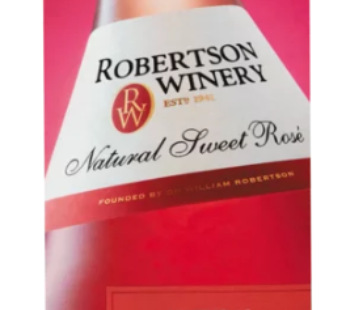 Robertson Winery Natural Sweet Rosé Wine Box 1L
