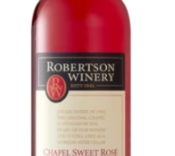 Robertson Winery Old Chapel Sweet Rosé Wine Bottle 750ml