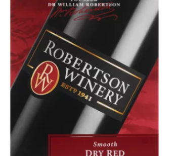 Robertson Winery Smooth Dry Red Wine Box 3L