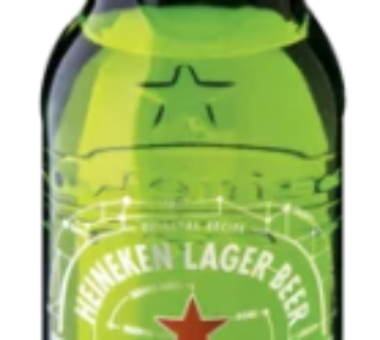 Heineken Premium Lager Beer Bottle 330ml
