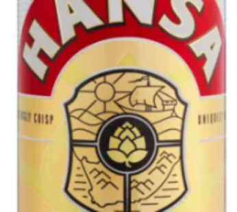 Hansa Pilsener Beer Can 500ml