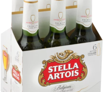 Stella Artois Beer Bottles 6 x 330ml