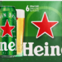 Heineken Pure Malt Lager Beer Cans 6 x 500ml