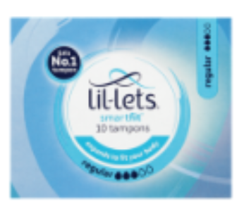 Lil-Lets Smartfit Regular Tampons 10 Pack