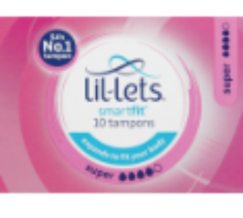 Lil-Lets Smartfit Super Tampons 10 Pack