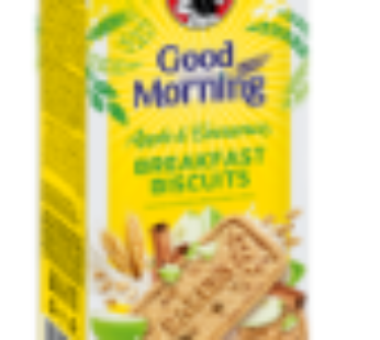 Bakers Good Morning Apple & Cinnamon Flavoured Breakfast Biscuits 6 x 50g