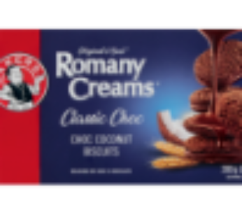 Bakers Romany Creams Classic Chocolate Biscuits 200g