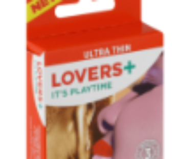 Lovers Plus Ultra Thin Condoms 3 Pack