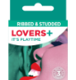 Lovers Plus Ribbed & Stubbed Condoms 3 Pack