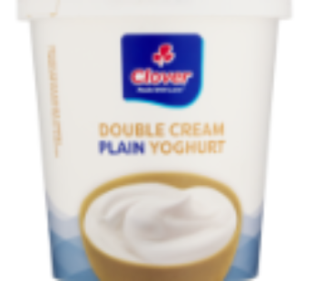 Clover Plain Double Cream Yoghurt 1kg