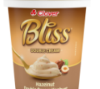 Clover Bliss Hazelnut Double Cream Yoghurt 1kg
