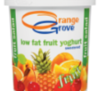 Orange Grove Low Fat Fruit Yoghurt 1L