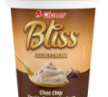 Clover Bliss Choc Chip Double Cream Yoghurt 1kg