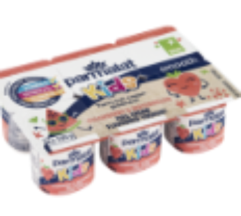 Parmalat Strawberry Apricot & Banana Smooth Yoghurts 6 x 100g