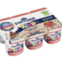 Parmalat Strawberry Apricot & Banana Smooth Yoghurts 6 x 100g