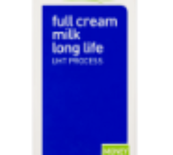 Crystal Valley Full Cream Long Life Milk 1L