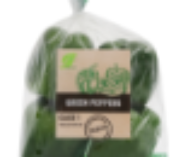 Green Peppers Bag