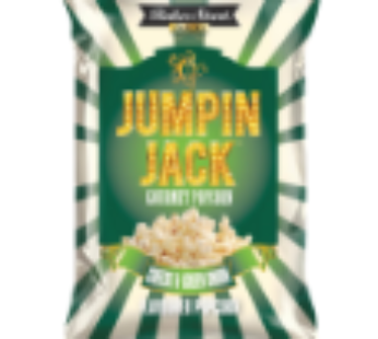 Baker Street Snacks Jumpin Jack Cheese & Green Onion Flavoured Gourmet Popcorn 100g