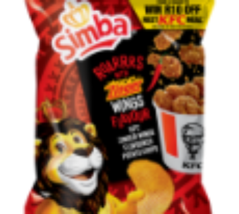 Simba KFC Zinger Wings Flavoured Potato Chips 120g