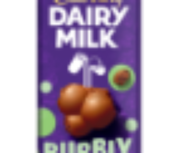 Cadbury Dairy Milk Bubbly Mint Chocolate Slab 87g