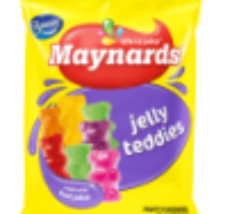 Maynards Mini Fruity Enerjelly Teddies 60g