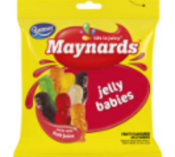 Maynards Fruity Flavoured Jelly Babies 100g