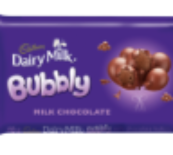 Cadbury Dairy Milk Bubbly Chocolate Slab 40g