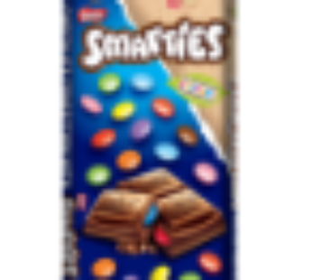 Smarties Milk Chocolate Slab 80g
