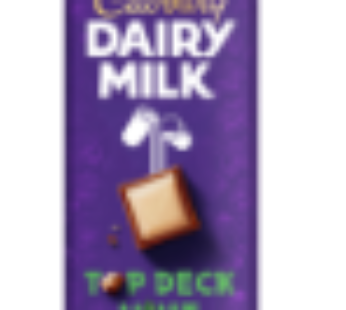 Cadbury Dairy Milk Top Deck Mint Chocolate Slab 80g