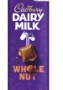 Cadbury Dairy Milk Whole Nut Chocolate Slab 80g
