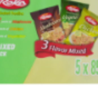 Roka Chicken/Mushroom & Vegetable Flavoured Instant Noodles 5 x 85g