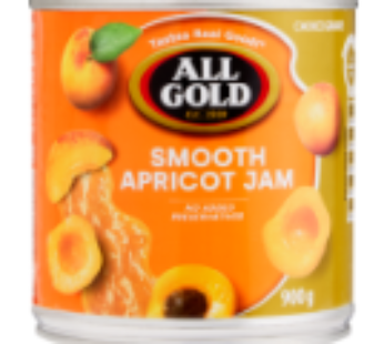 ALL GOLD Smooth Apricot Jam 900g
