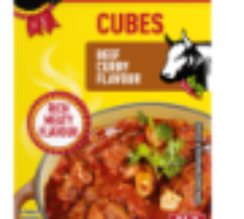 Knorrox Beef Curry Flavoured Stock Cubes 24 x 10g