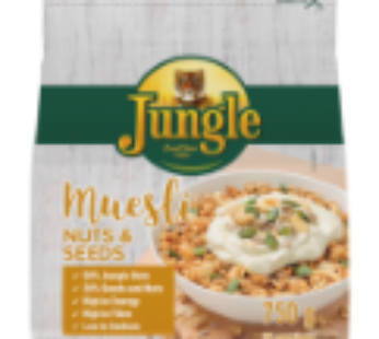 Jungle Nuts & Seeds Muesli Cereal 750g