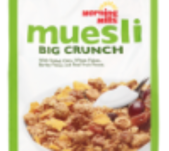 Morning Mills Big Crunch Muesli Cereal 1.5kg