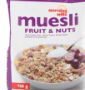 Morning Mills Fruit & Nuts Muesli 750g
