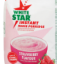 White Star Strawberry Flavoured Instant Maize Porridge 1kg