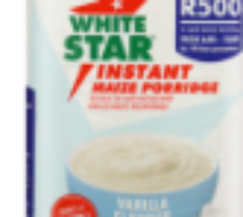 White Star Vanilla Flavoured Instant Maize Porridge 1kg