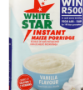 White Star Vanilla Flavoured Instant Maize Porridge 1kg