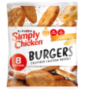 Simply Chicken Frozen Original Crumbed Chicken Patties 520g