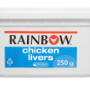 RAINBOW Frozen Chicken Livers 250g