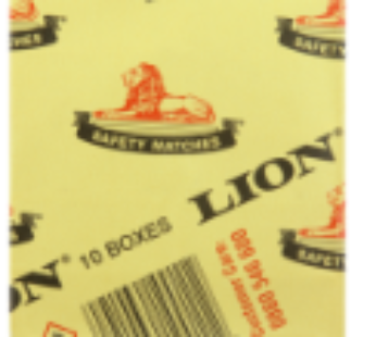 Lion Safety Matches 10 Pack