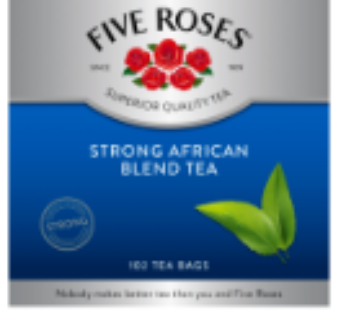 Five Roses Strong African Blend Teabags 102 Pack