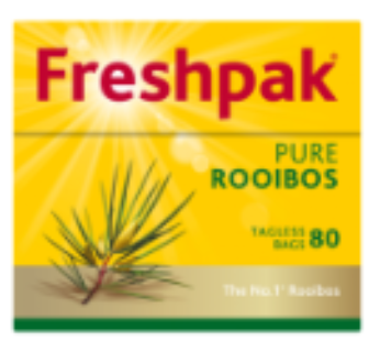 Freshpak Pure Rooibos Tagless Teabags 80 Pack