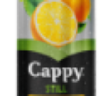 Cappy Still Orange Flavoured Fruit Juice Can 330ml