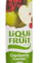 Liqui Fruit Cranberry Cooler 100% Fruit Juice Blend 1L