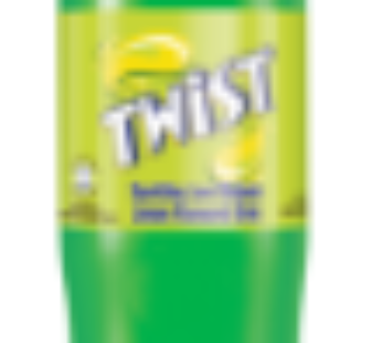 Twist Lemon Flavoured Low Kilojoule Sparkling Drink Bottle 1.5L