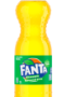 Fanta Sparkling Pineapple Flavoured Soft Drink Bottle 2L