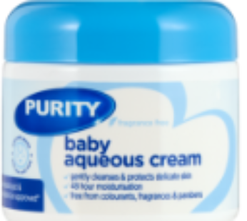 PURITY Essentials Fragrance Free Baby Aqueous Cream 325ml