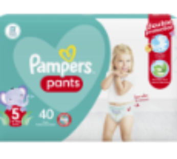 Pampers Pants Active Fit Size 5 12-18kg Diapers 40 Pack